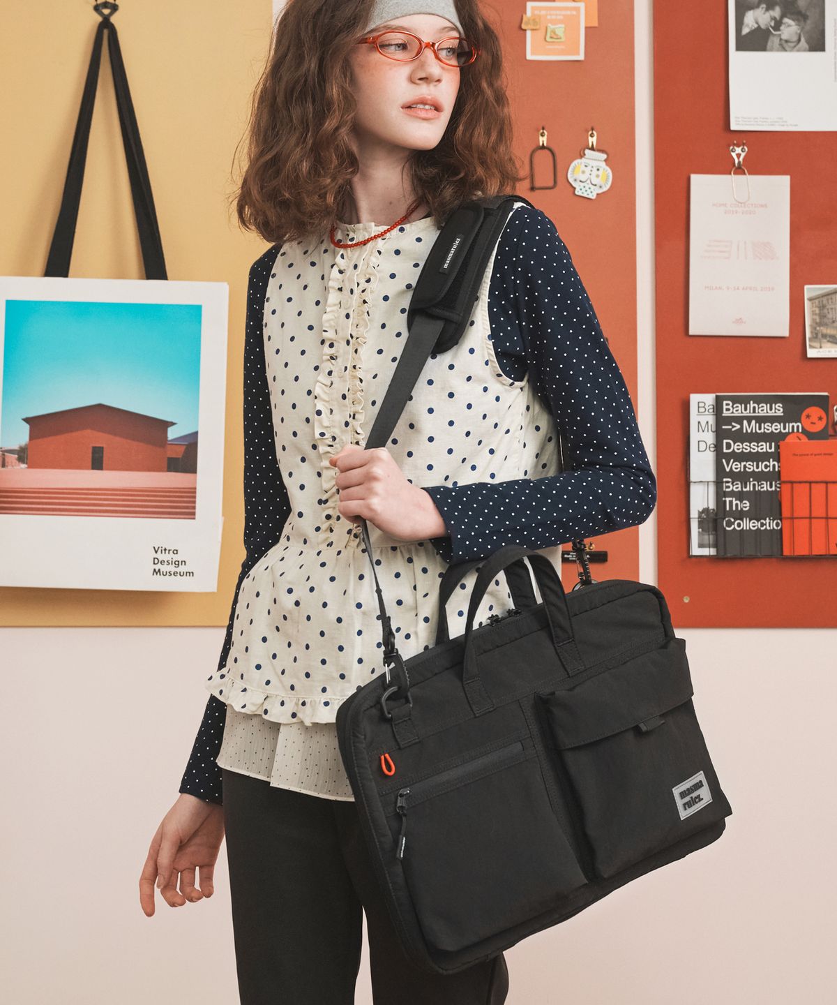마스마룰즈(MASMARULEZ) Briefit laptop case slim bag_Black