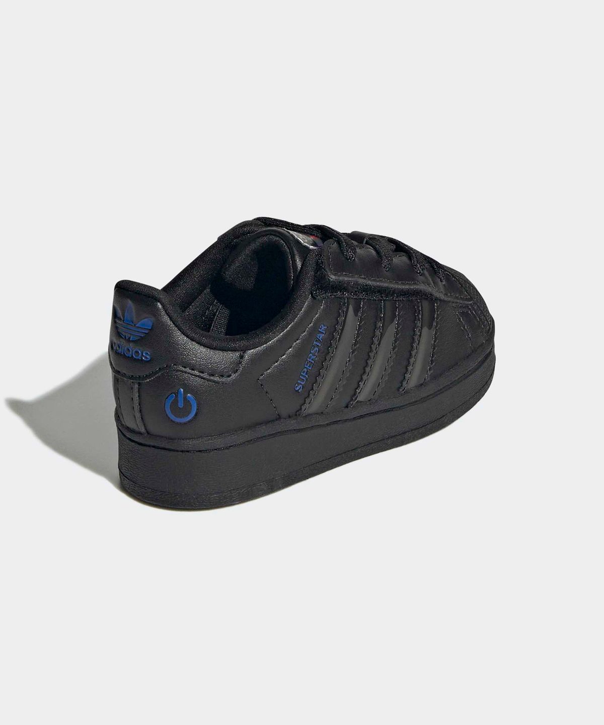 아디다스 키즈(ADIDAS KIDS) 슈퍼스타 LED 라이트 컴포트 클로저 EL 인펀트 - 블랙 / JS1295