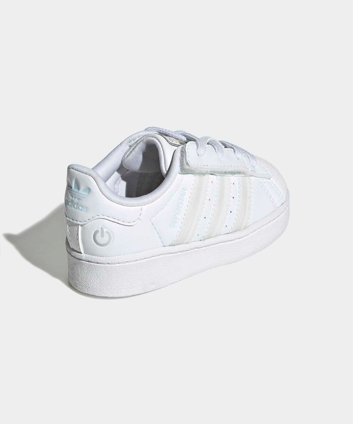 아디다스 키즈(ADIDAS KIDS) 슈퍼스타 LED 라이트 컴포트 클로저 EL 인펀트 - 화이트 / JQ6418