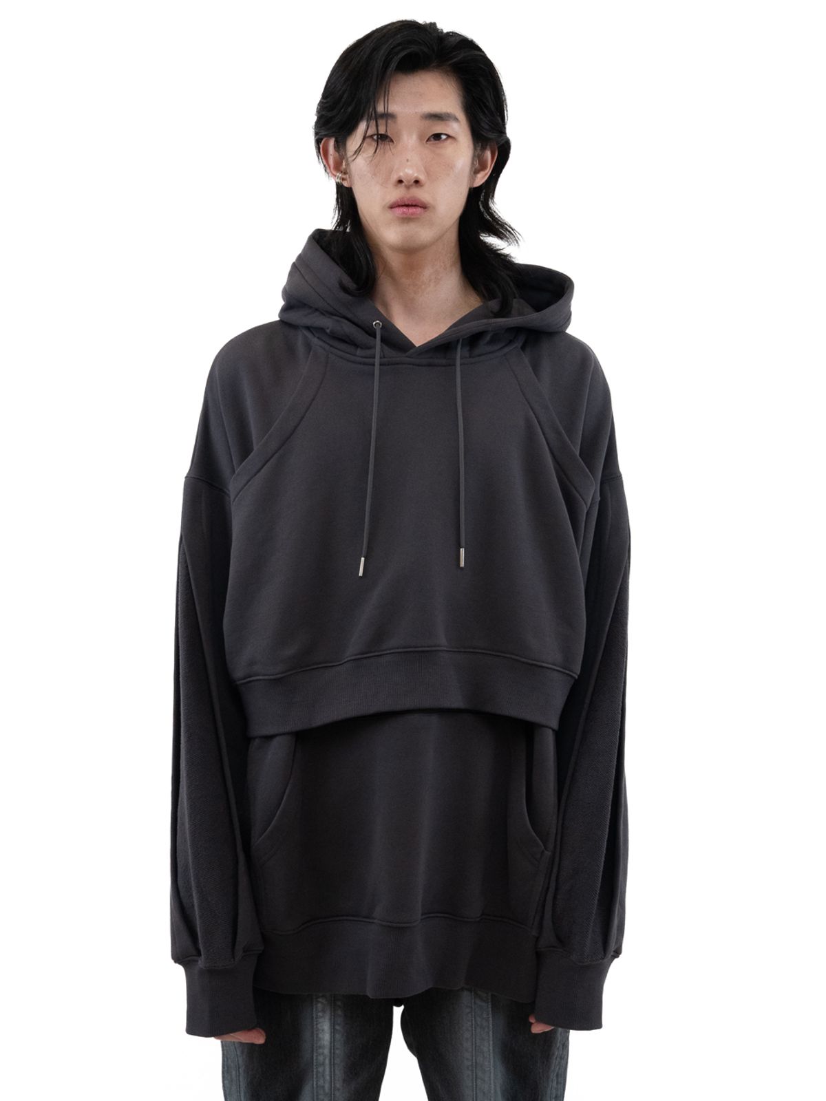 유강(YOOGANG) MARTIAN INSIDE-OUT HOODIE