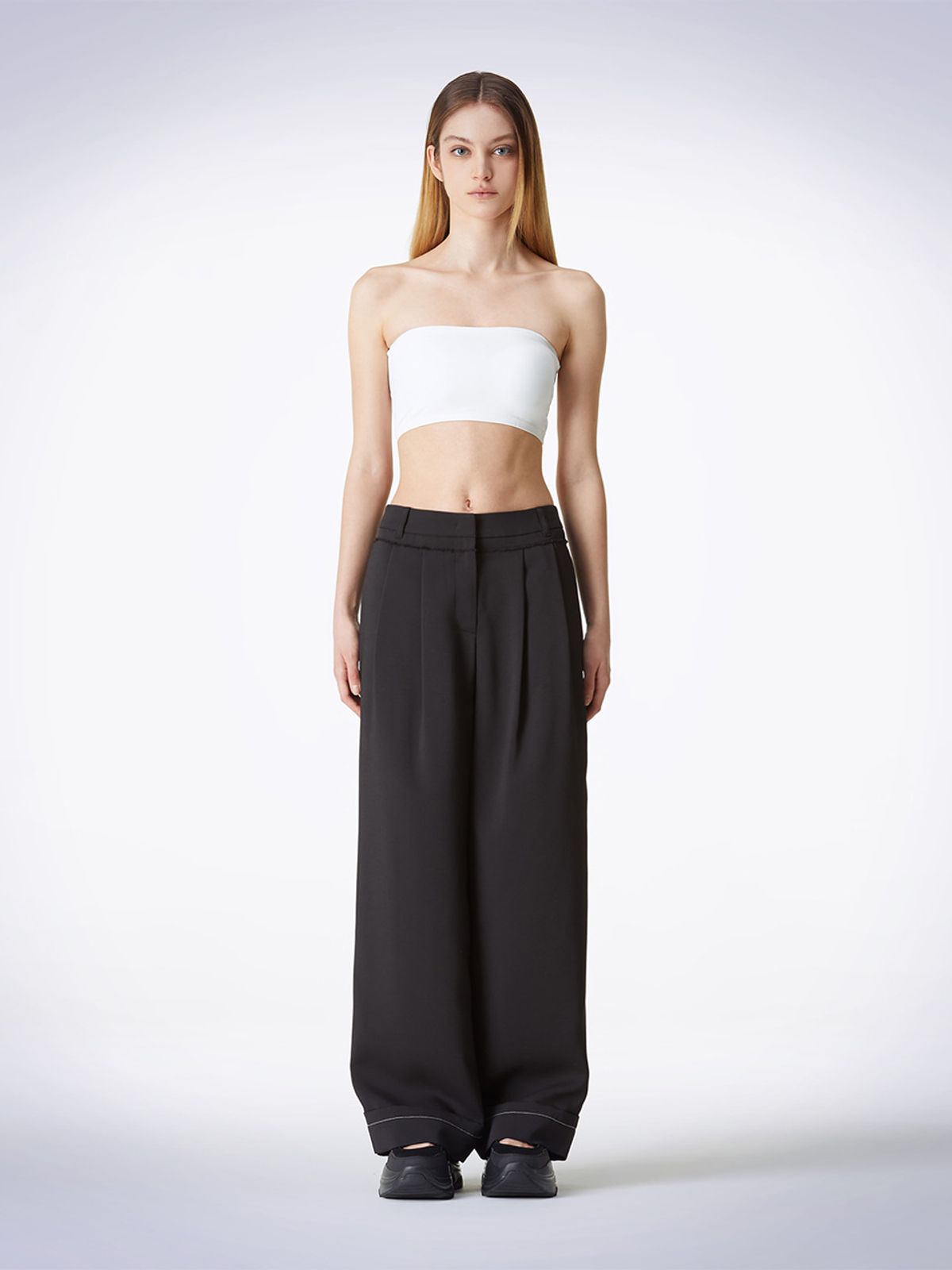 하우스공칠이씨(HAUS072C) RATTLER PANTS BLACK