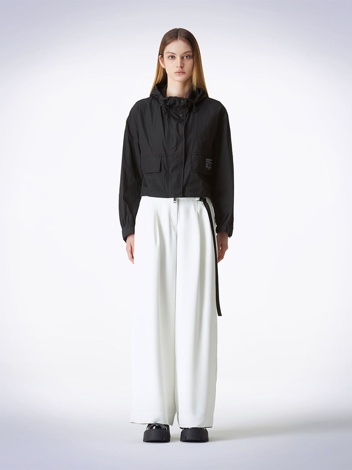하우스공칠이씨(HAUS072C) LASSEZ PANTS WHITE