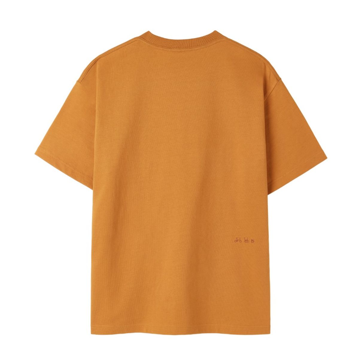 브롬톤 런던(BROMPTON LONDON) POCKET HALF SLEEVE T-SHIRT - ORANGE (P253UTS410)
