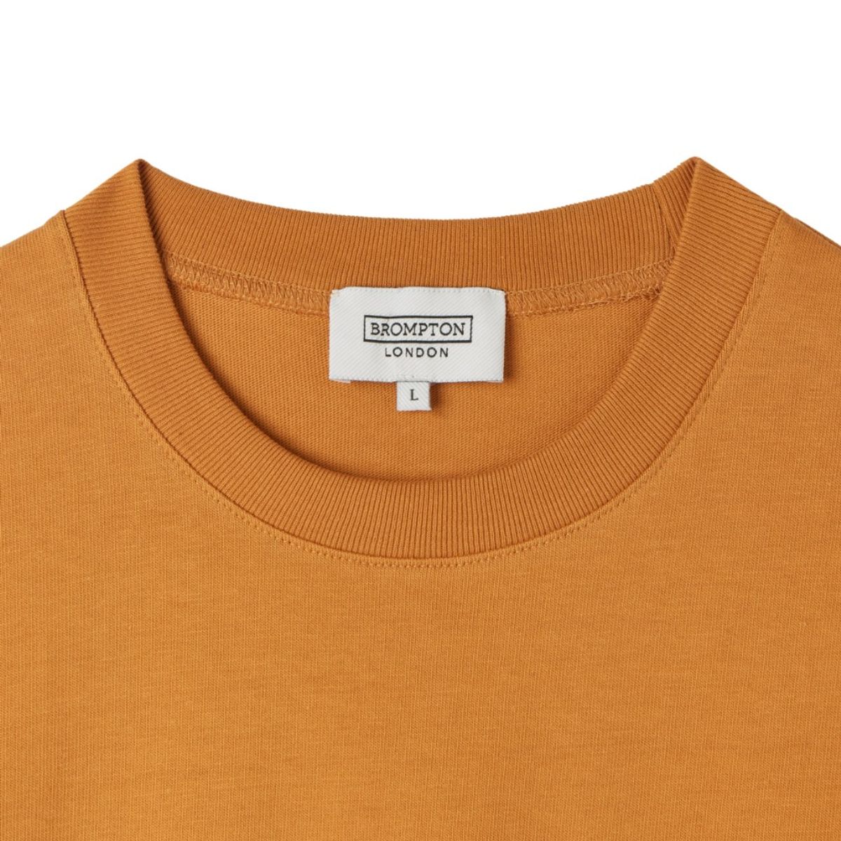 브롬톤 런던(BROMPTON LONDON) POCKET HALF SLEEVE T-SHIRT - ORANGE (P253UTS410)