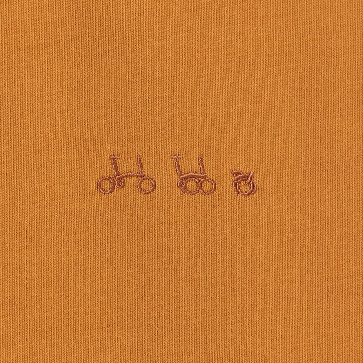 브롬톤 런던(BROMPTON LONDON) POCKET HALF SLEEVE T-SHIRT - ORANGE (P253UTS410)