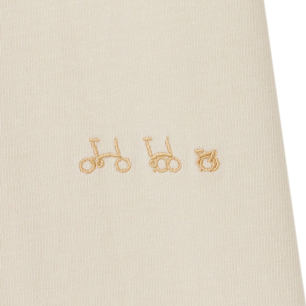 브롬톤 런던(BROMPTON LONDON) POCKET HALF SLEEVE T-SHIRT - CREAM (P253UTS410)