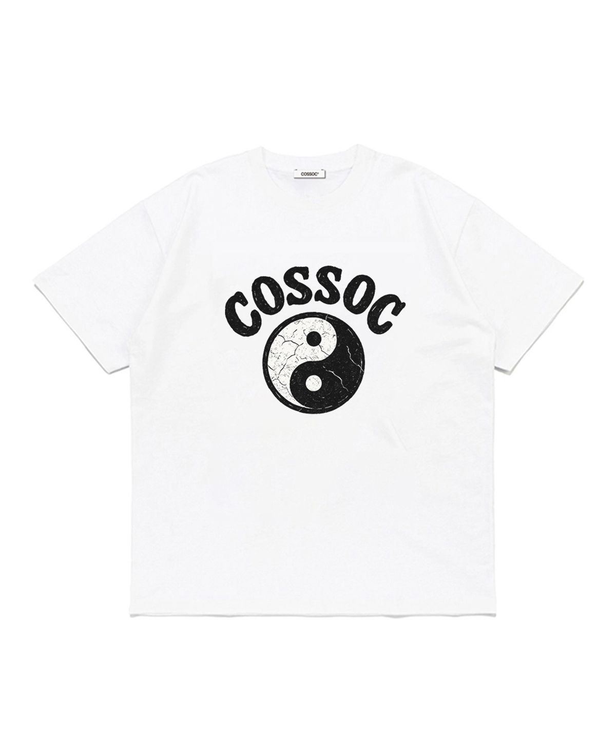 코소(COSO) 태극 반팔 티셔츠 (BLACK)