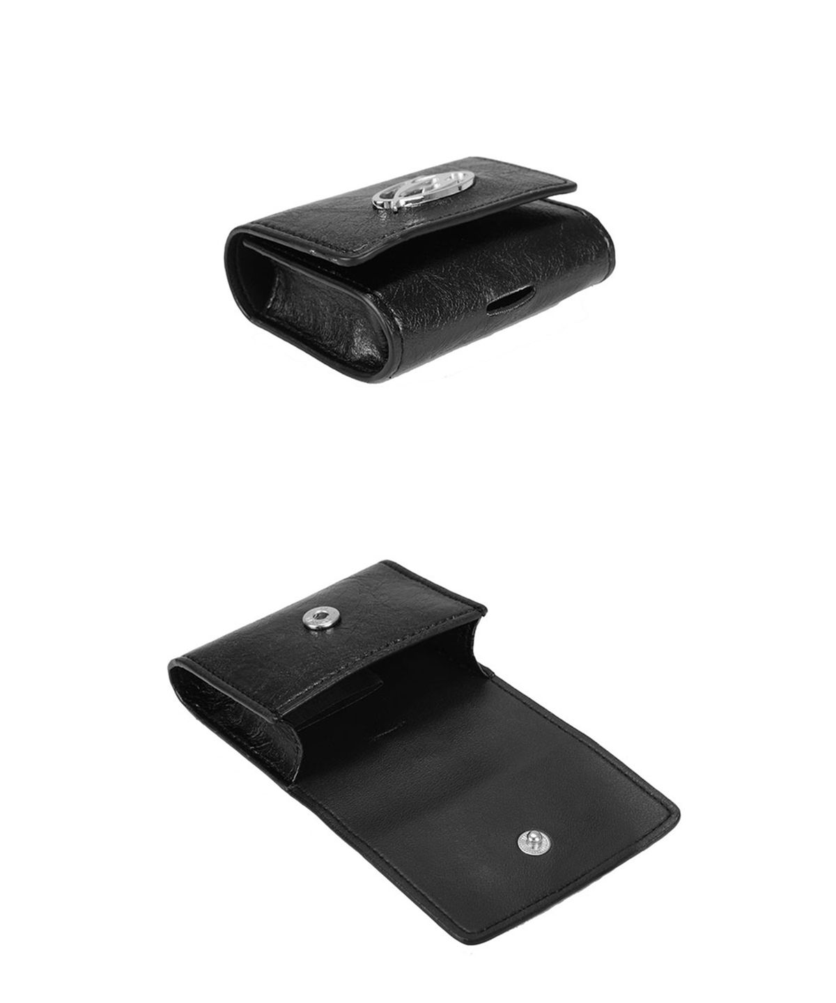 모어댄블랙(MORE THAN BLACK) LEATHER AIR PODS CASE