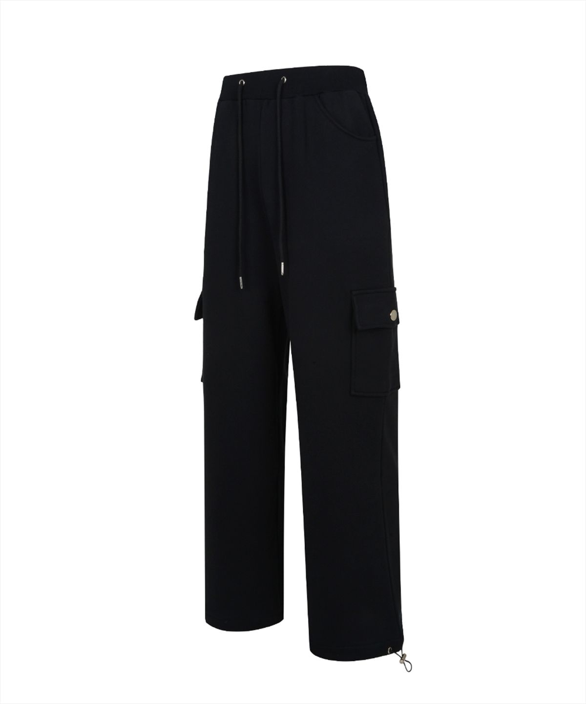 모어댄블랙(MORE THAN BLACK) LOGO CARGO SWEAT PANTS