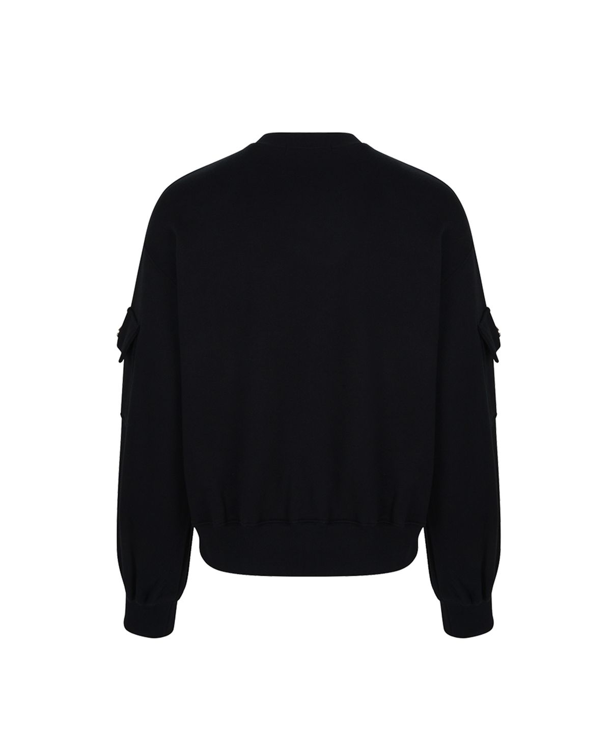 모어댄블랙(MORE THAN BLACK) LOGO CARGO SWEAT SHIRT