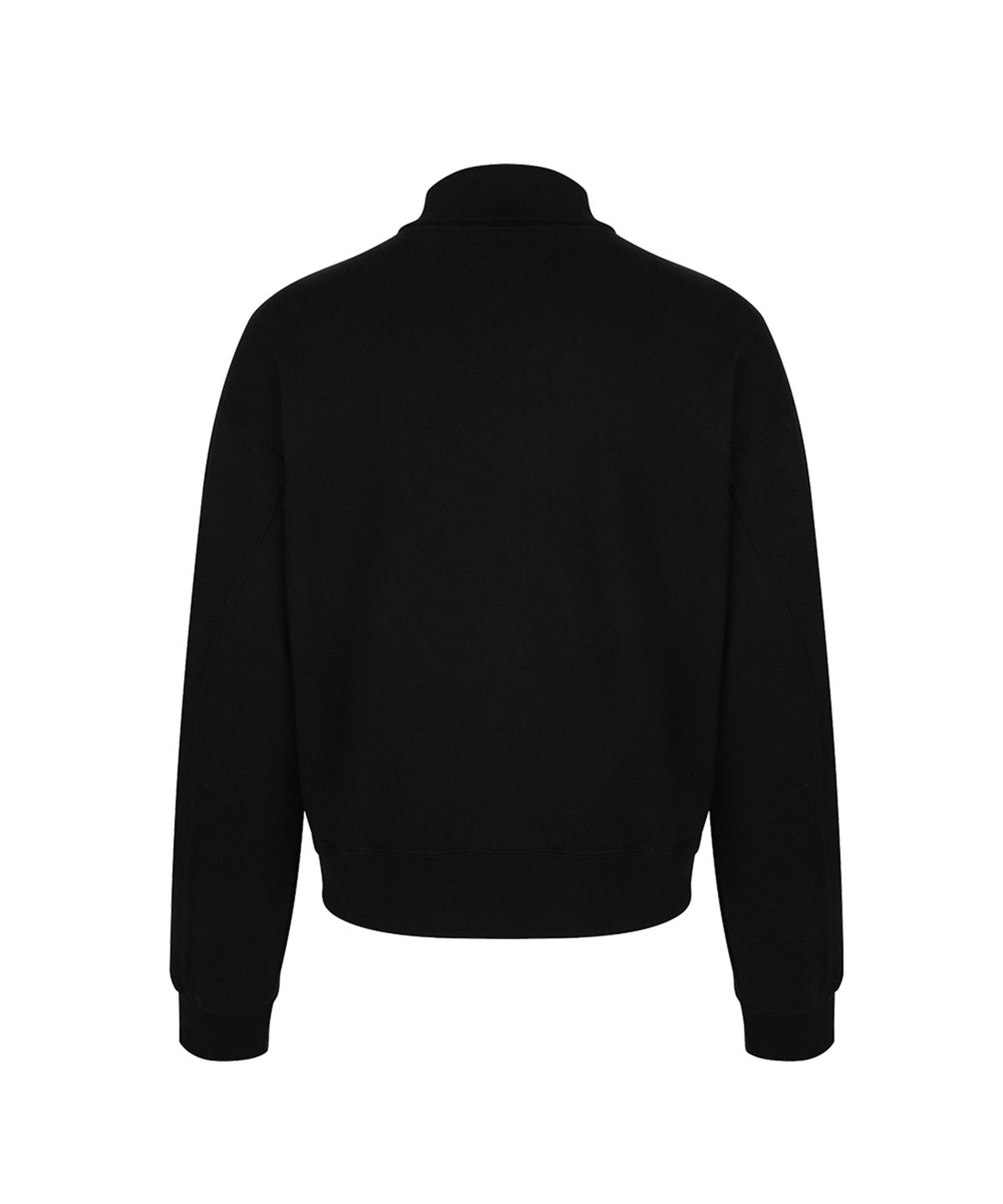 모어댄블랙(MORE THAN BLACK) LOGO POLA SWEAT JACKET