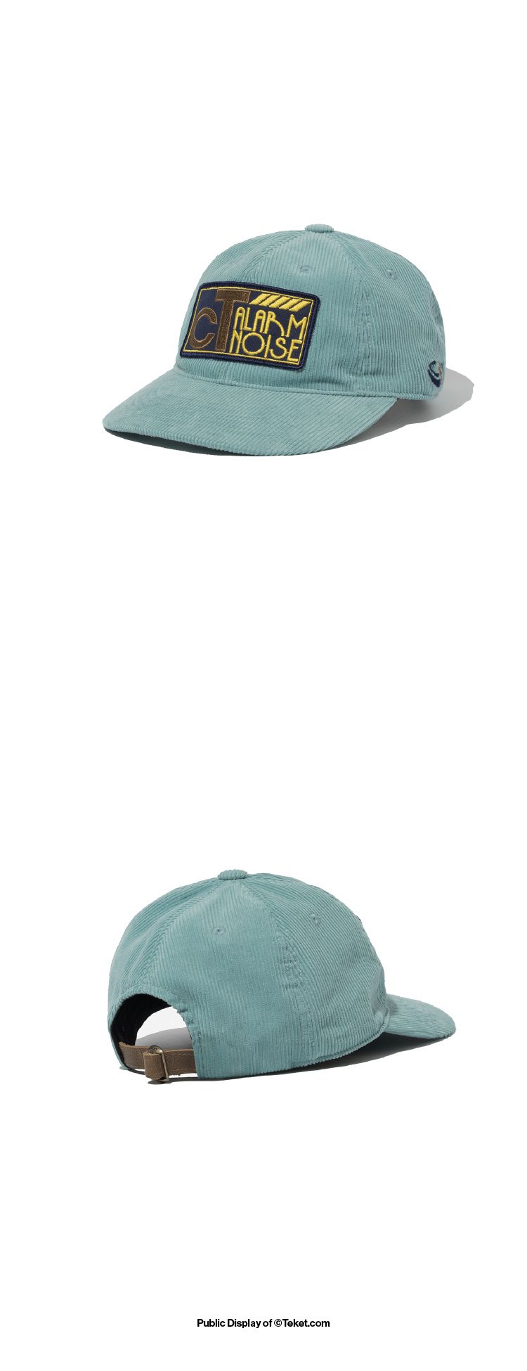 MUSINSA公式 | TEKET Alarm Corduroy Cap Light Blue