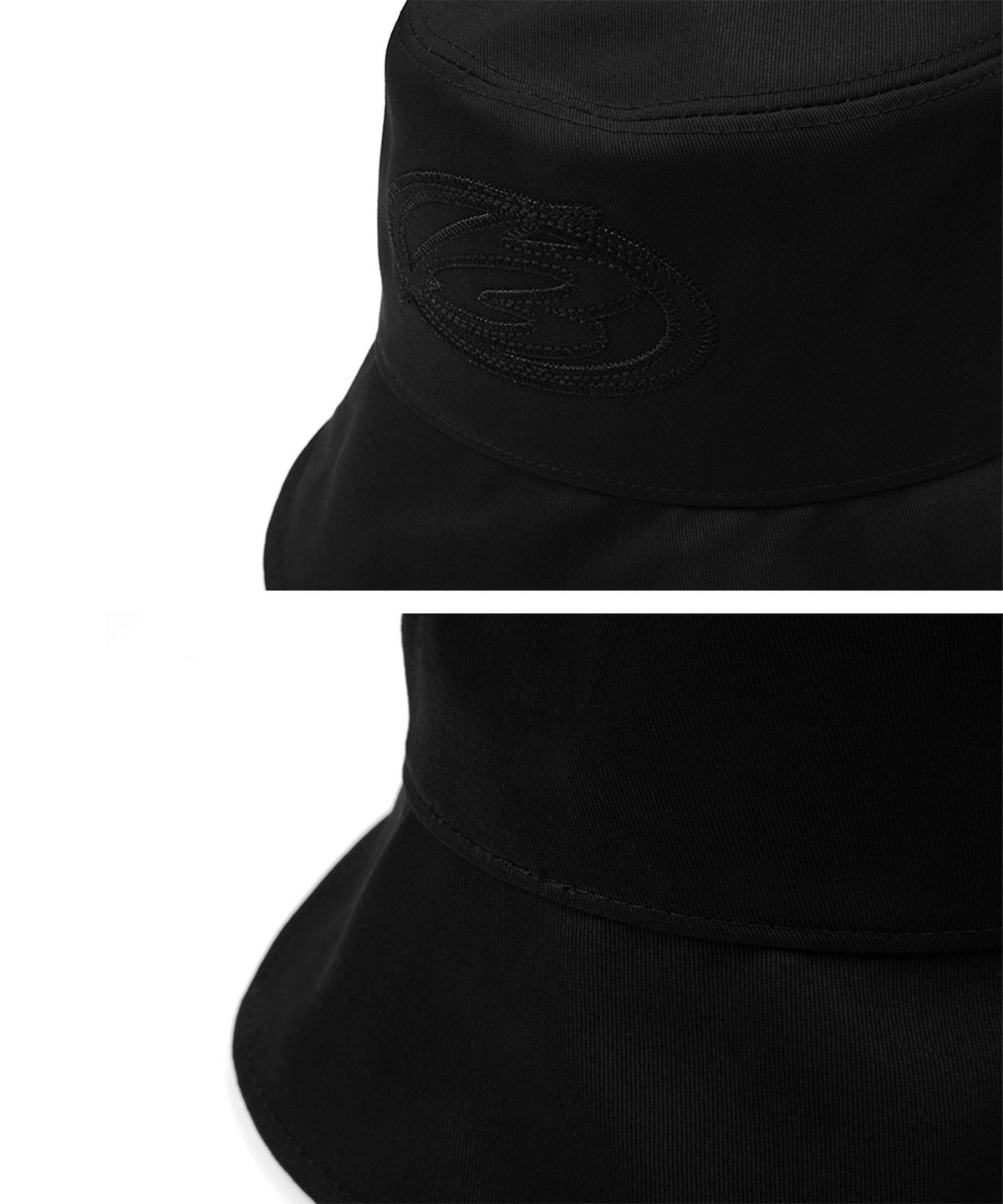 모어댄블랙(MORE THAN BLACK) CUT OFF BUCKET HAT