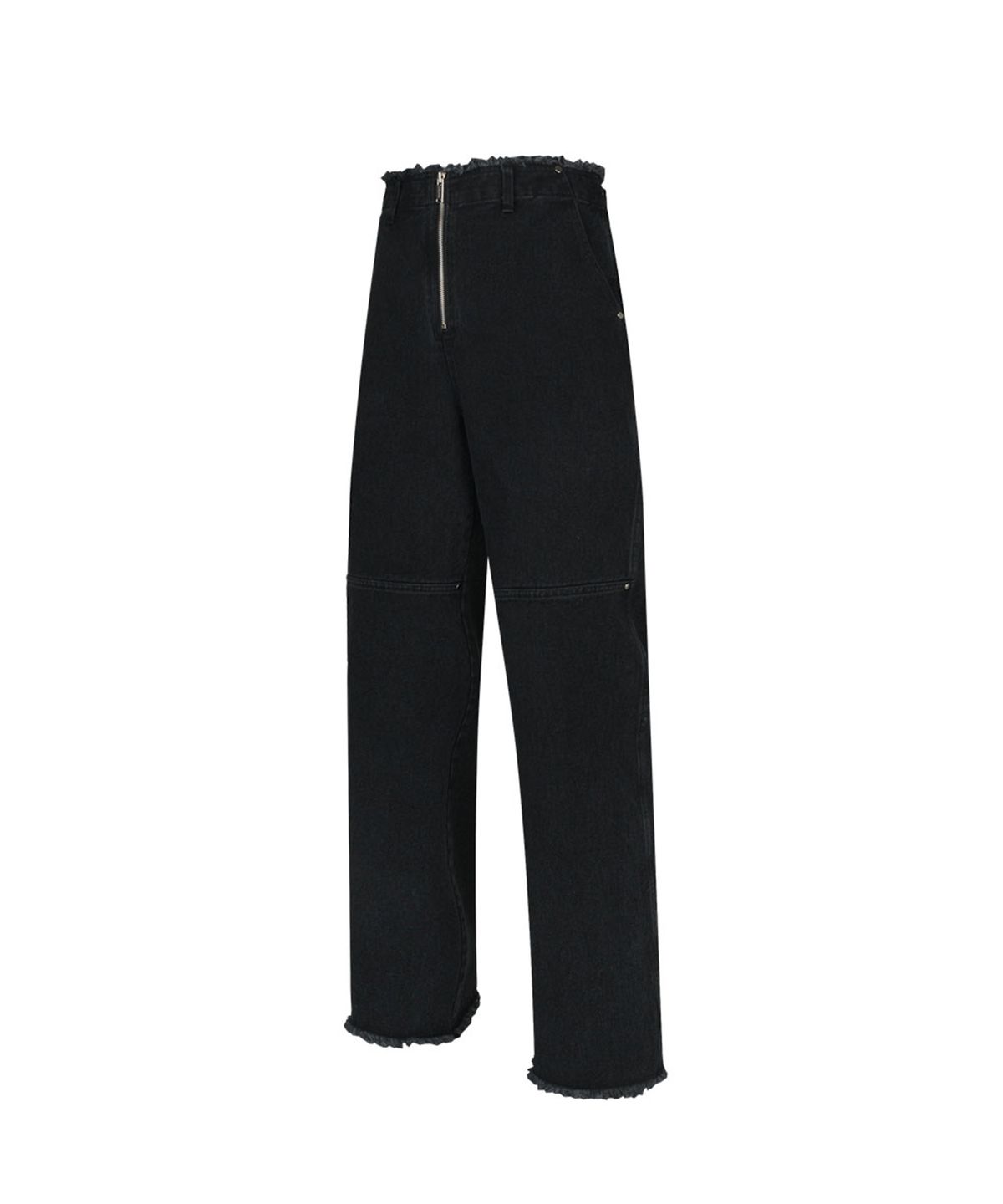 모어댄블랙(MORE THAN BLACK) CUT OFF DENIM PANTS