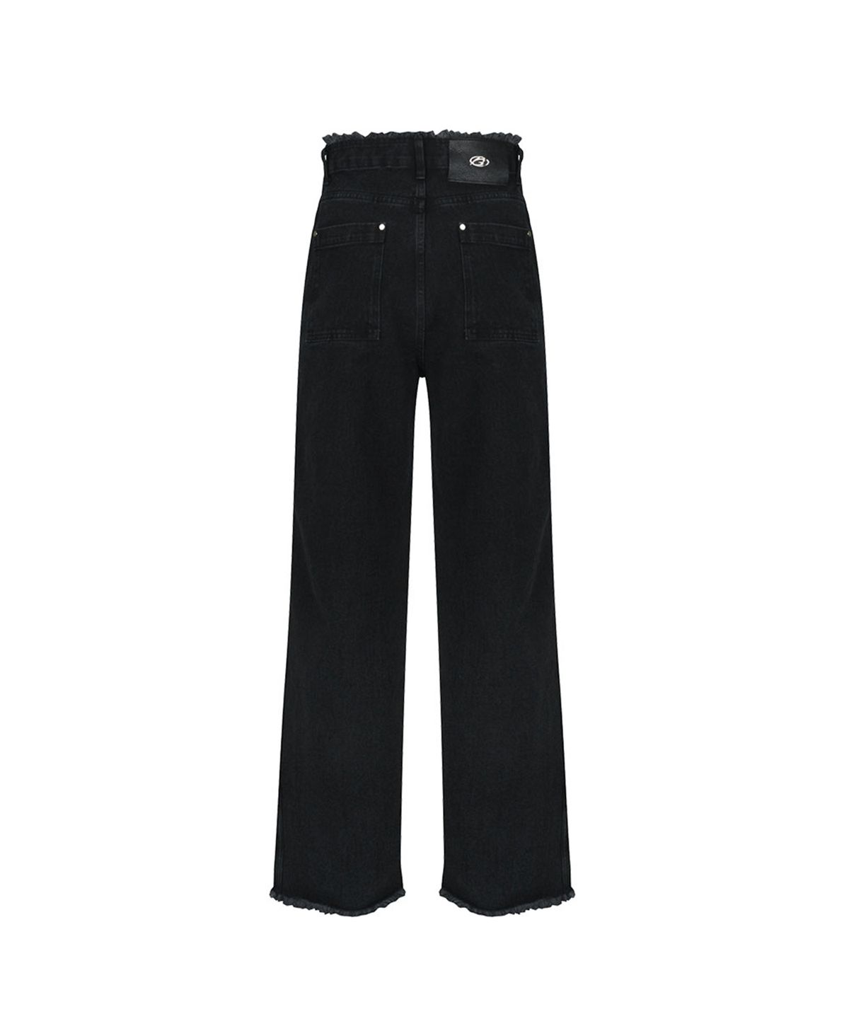 모어댄블랙(MORE THAN BLACK) CUT OFF DENIM PANTS