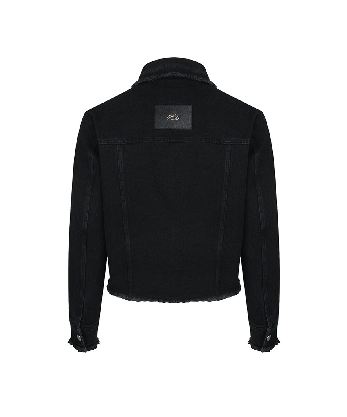 모어댄블랙(MORE THAN BLACK) CUT OFF DENIM JACKET