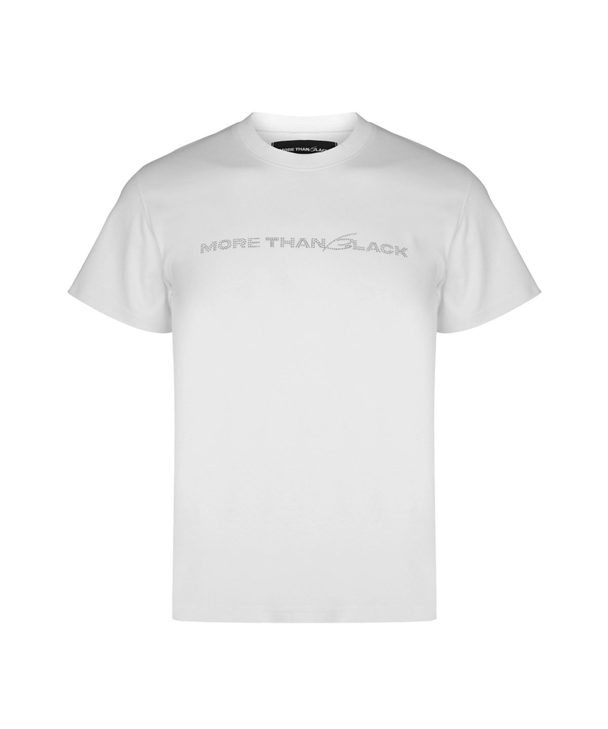 모어댄블랙(MORE THAN BLACK) BIZ HALF SLEEVE - WHITE