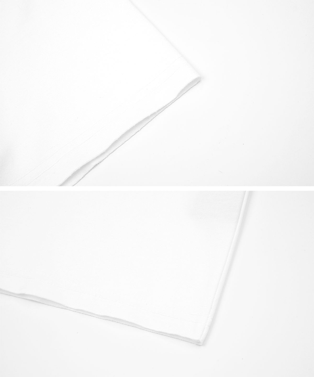 모어댄블랙(MORE THAN BLACK) BIZ HALF SLEEVE - WHITE