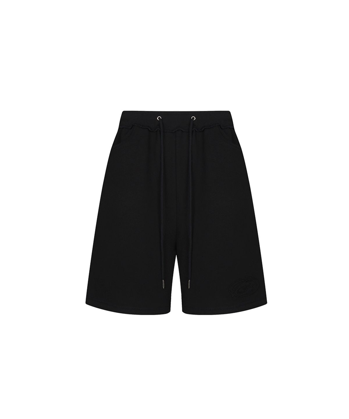모어댄블랙(MORE THAN BLACK) CUT OFF SWEAT SHORTS