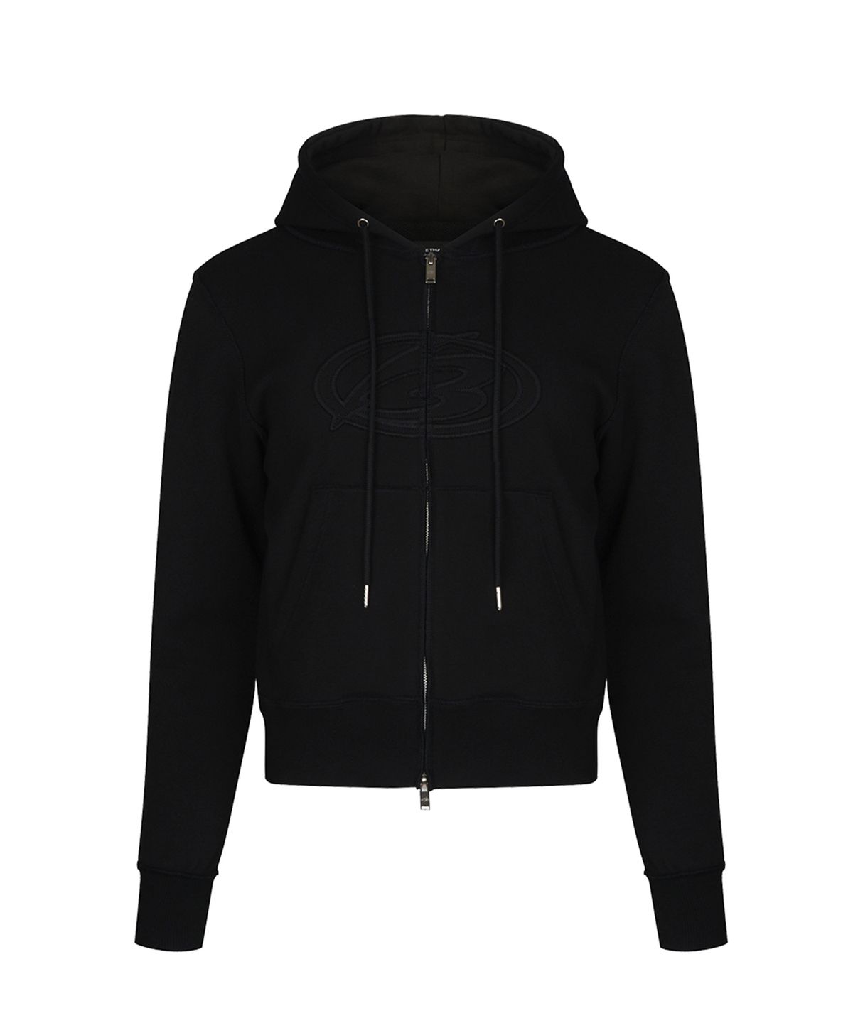 모어댄블랙(MORE THAN BLACK) CUT OFF HOOD JACKET