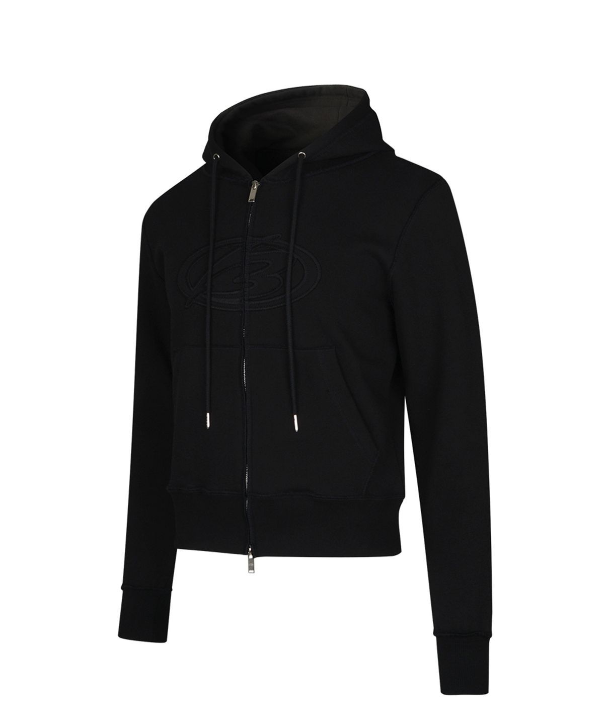 모어댄블랙(MORE THAN BLACK) CUT OFF HOOD JACKET