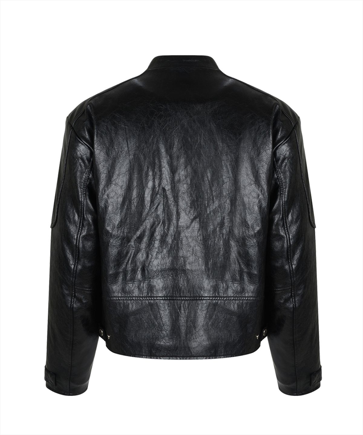 모어댄블랙(MORE THAN BLACK) LEATEHR BIKER JACKET