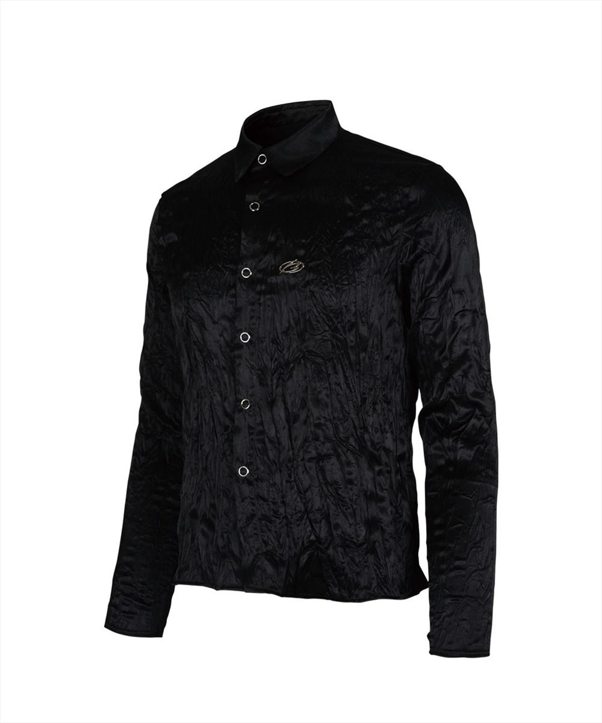 모어댄블랙(MORE THAN BLACK) LOGO WRINKLE SHIRT