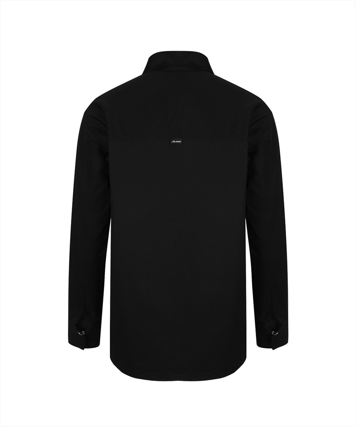 모어댄블랙(MORE THAN BLACK) LOGO COLLAR SHIRT