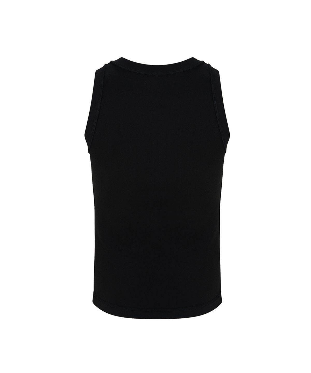 모어댄블랙(MORE THAN BLACK) NEW CUT OFF SLEEVELESS - BLACK