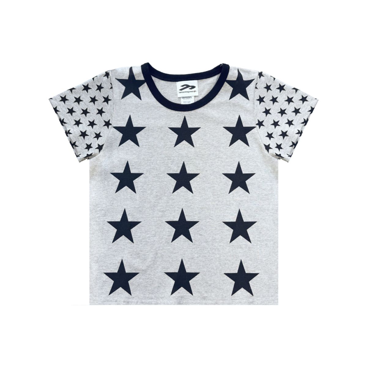 탄산마그네슘(TANSANMAGNESIUM) 스타 티셔츠 (그레이)