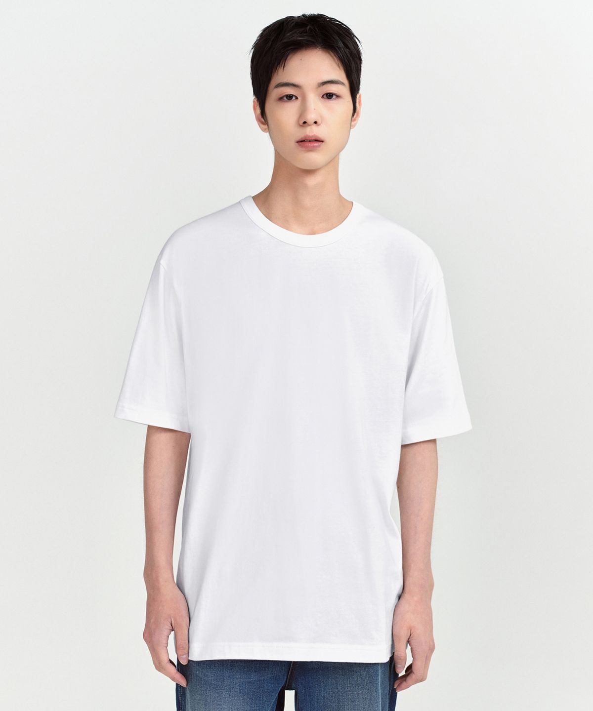무신사 스탠다드(MUSINSA STANDARD) 릴렉스 핏 크루 넥 티셔츠 3팩