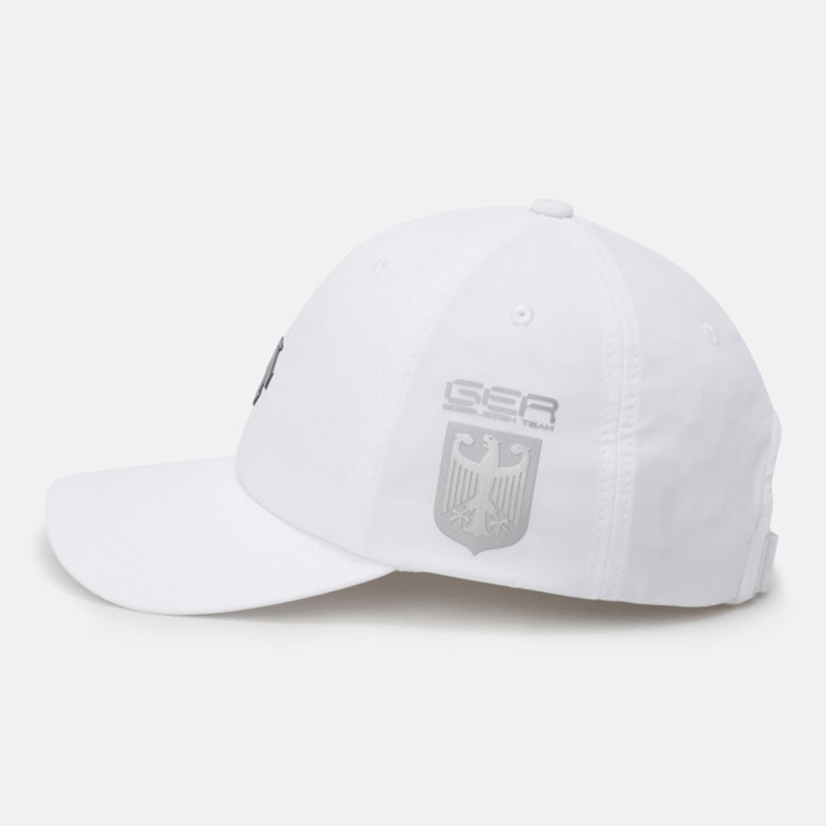 데상트(DESCENTE) 팀팩 우븐 볼캡 화이트(SQ323ICP73)