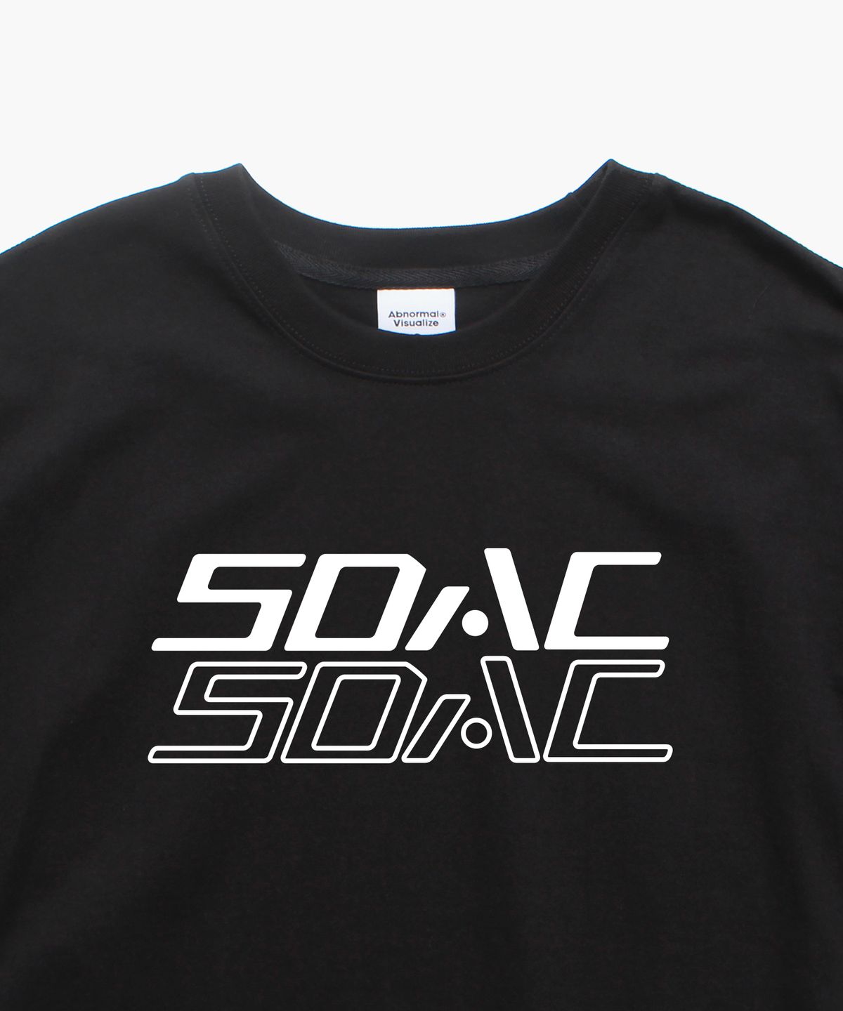 앱놀머씽(ABNORMALTHING) SD 오버핏 티셔츠 블랙 (SD T-SHIRT BLACK)