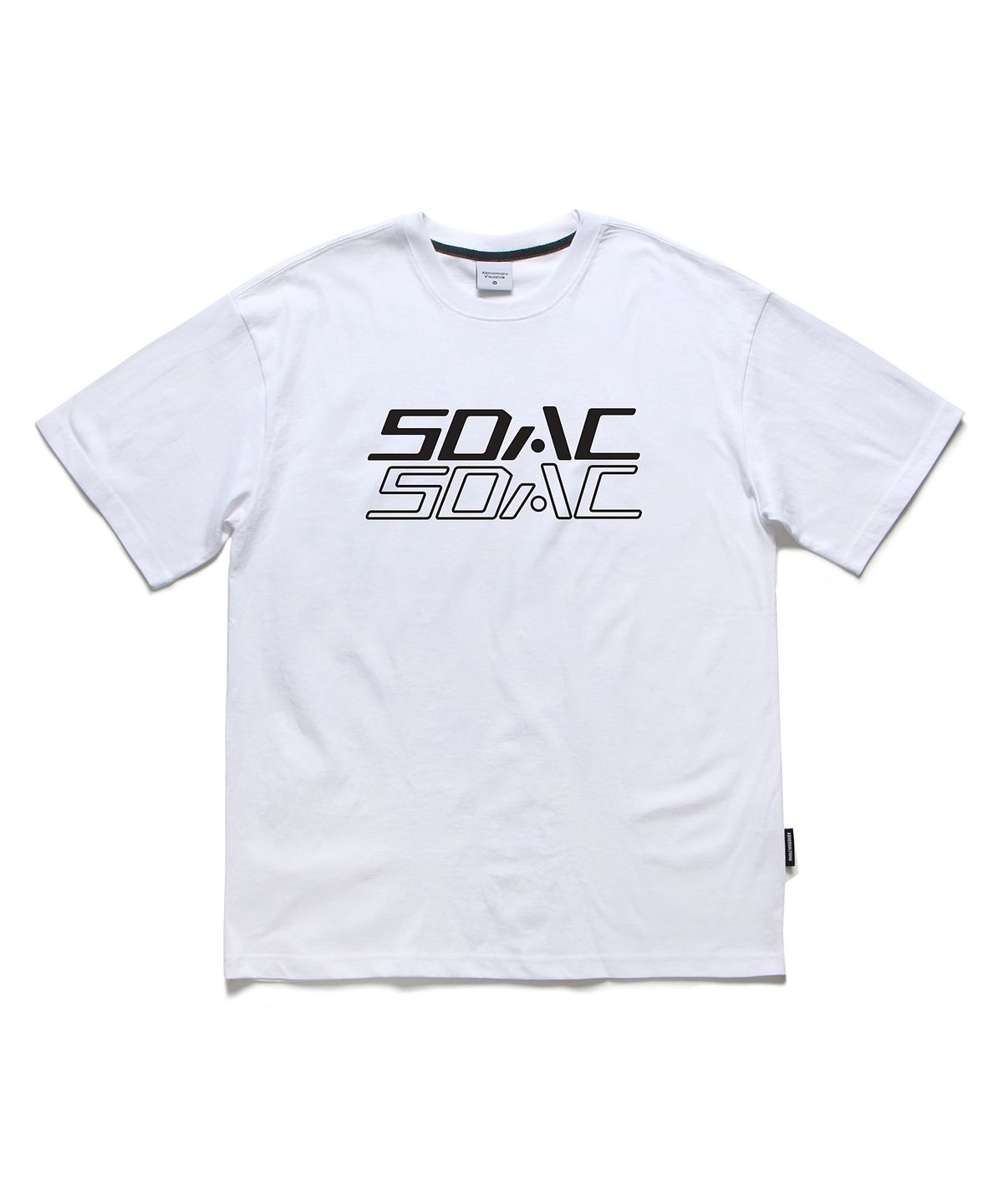 앱놀머씽(ABNORMALTHING) SD 오버핏 티셔츠 블랙 (SD T-SHIRT BLACK)