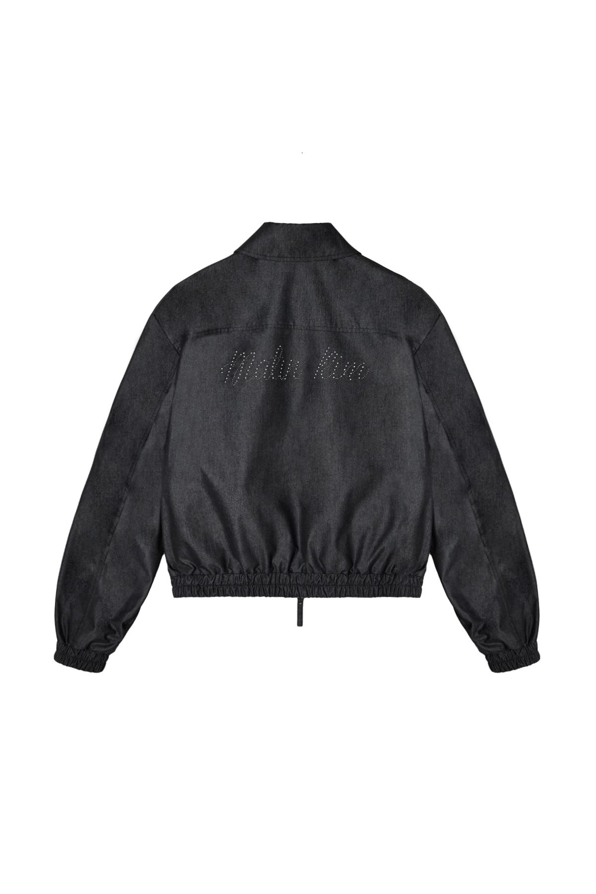 MUSINSA公式 | MATIN KIM WESTERN DETAIL DENIM LIKE BLOUSON IN BLACK