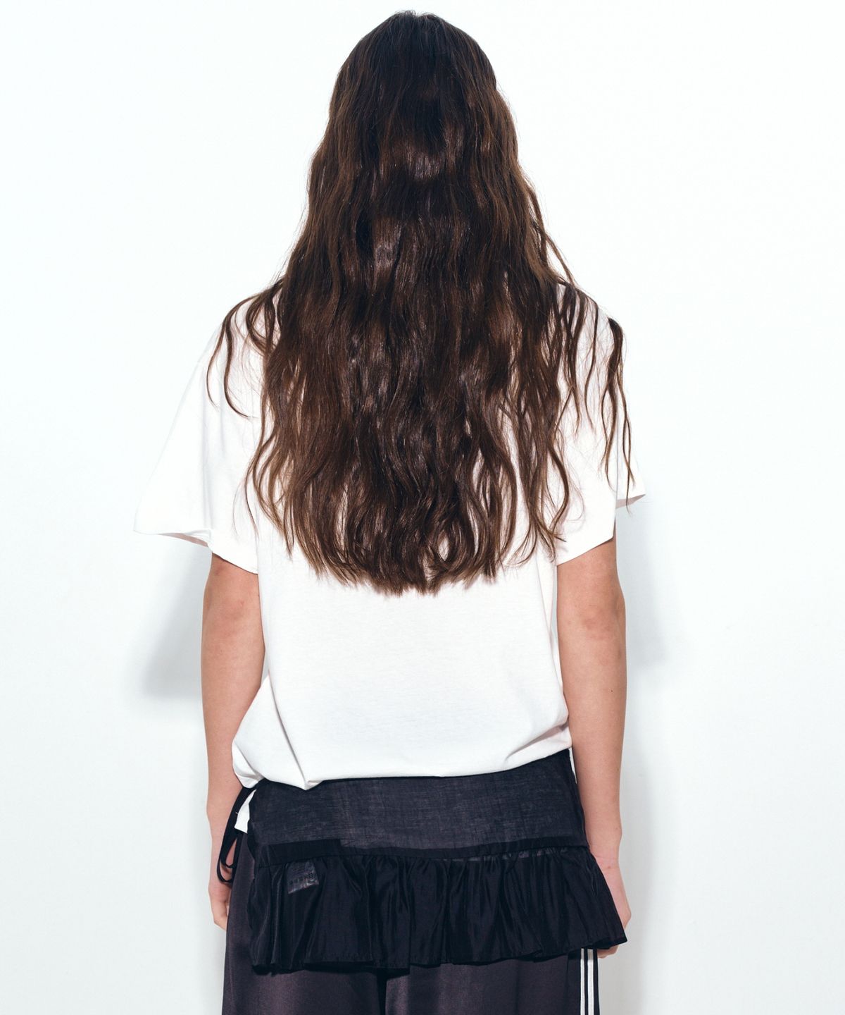 닉앤니콜(NICK&NICOLE) BIG ROSE SLEEVE TOP_CREAM PINK