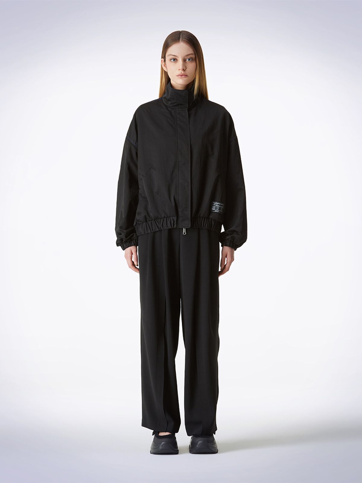 하우스공칠이씨(HAUS072C) COLLINS JACKET BLACK