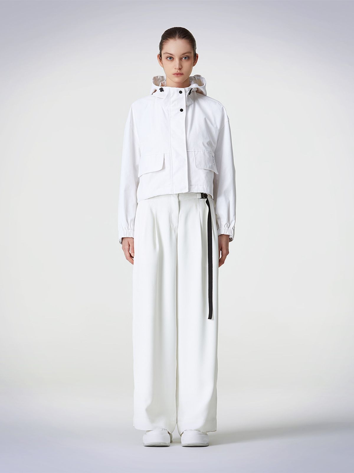 하우스공칠이씨(HAUS072C) ROKKO JACKET WHITE
