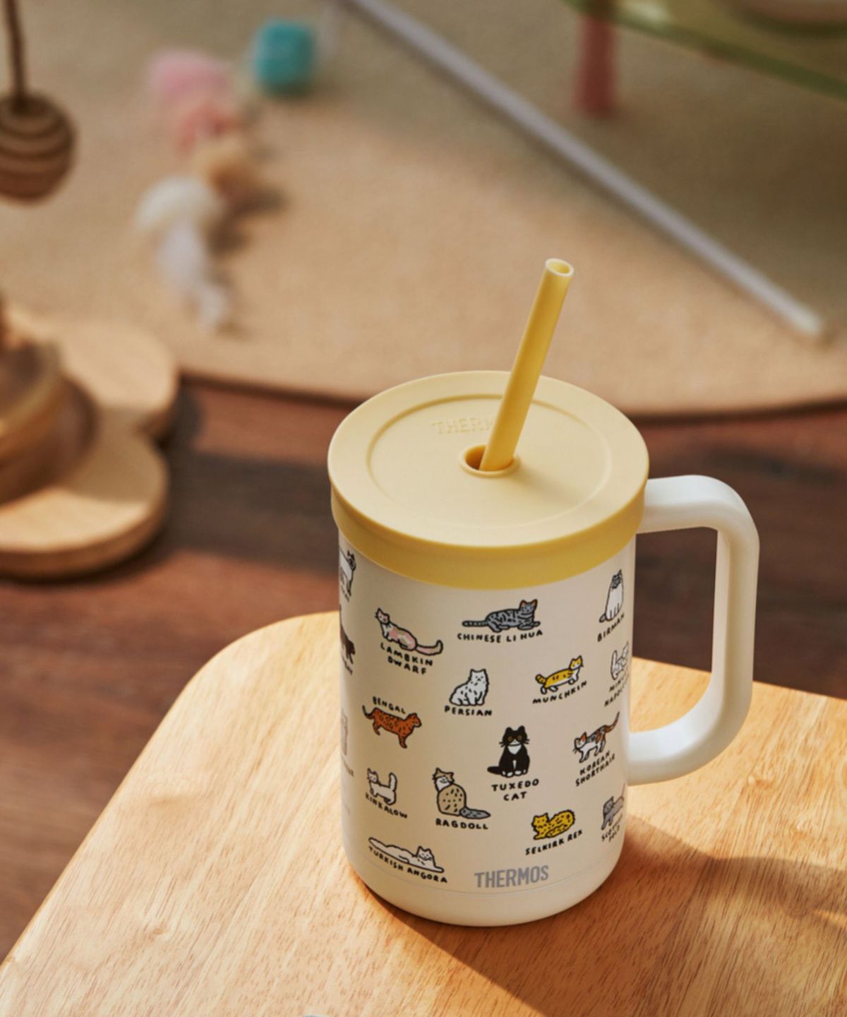 써모스(THERMOS) 제로퍼제로 보냉 더 콤팩트 스트로 컵앤텀블러 TKHA-600KC (600ml)