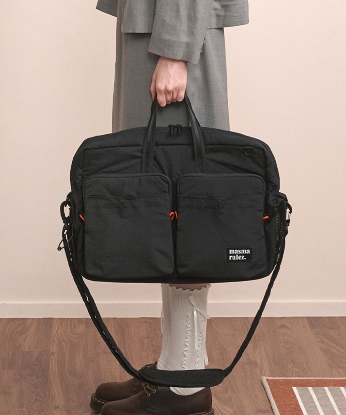 마스마룰즈(MASMARULEZ) Easeshell Briefcase_Black