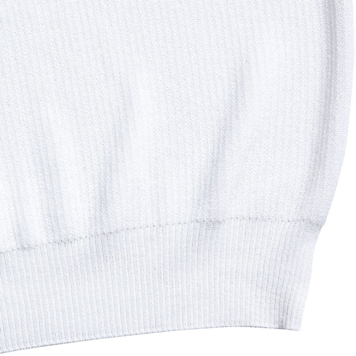 솔티(SORTIE) Texture Henly neck Knit (White)