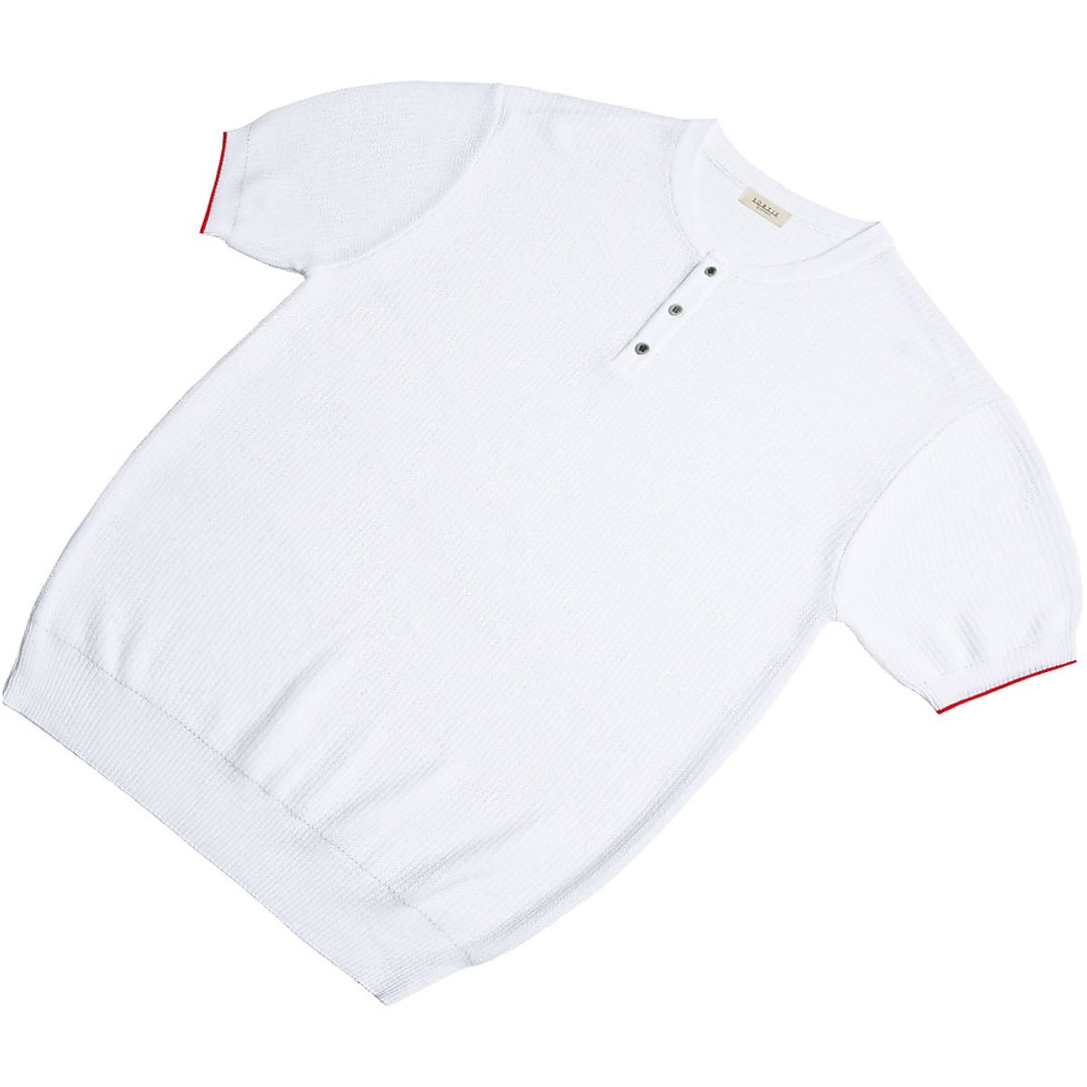 솔티(SORTIE) Texture Henly neck Knit (White)