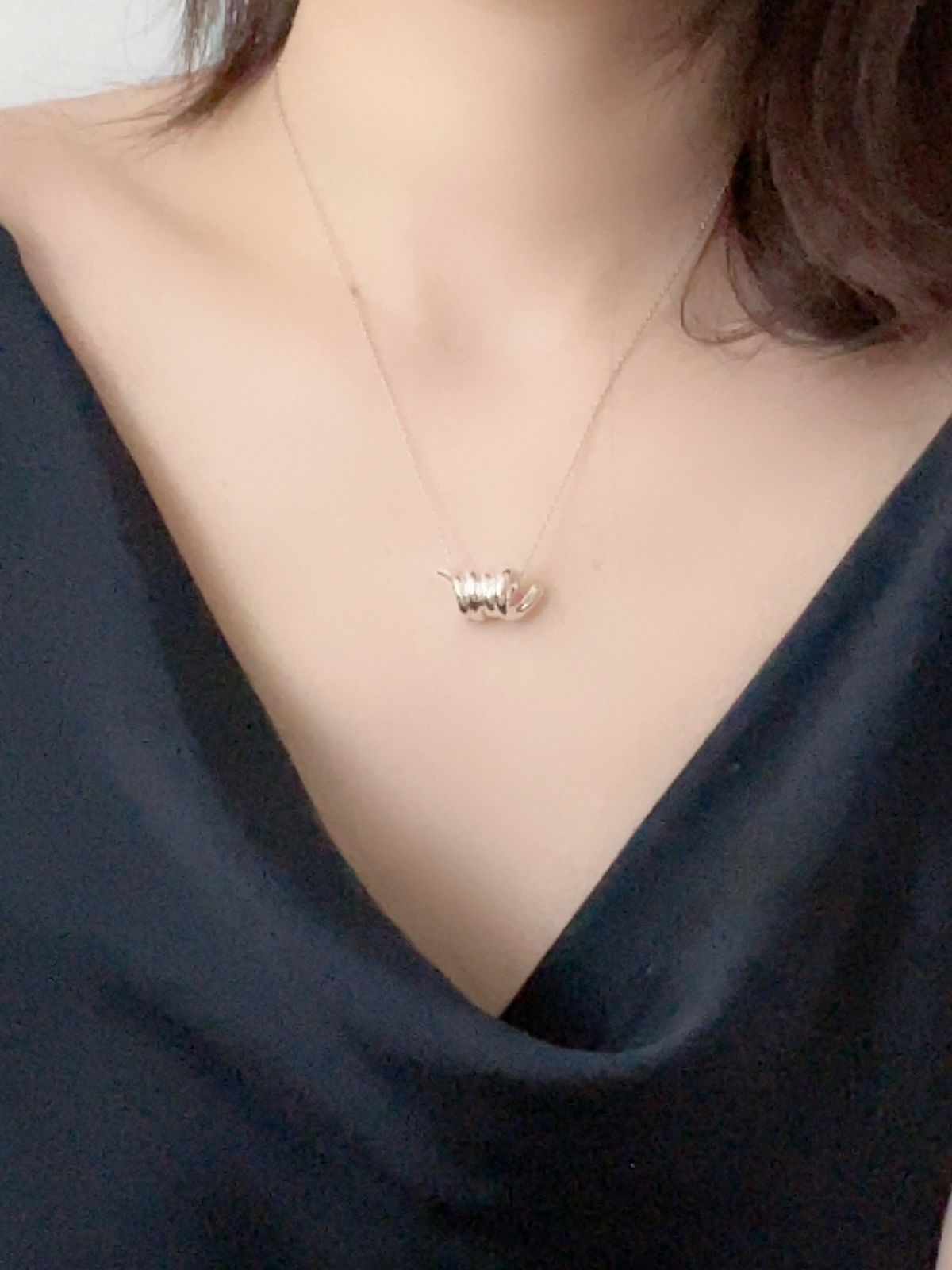 엘리오나(ELYONA) ELA18 Spiral Necklace