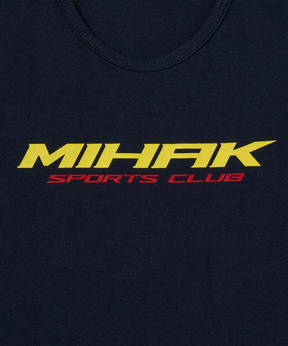 미학(MIHAK) 스폰서 로고 딥 슬리브리스 (NAVY)