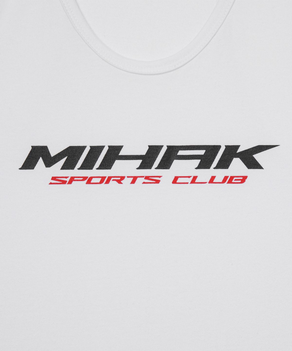 미학(MIHAK) 스폰서 로고 딥 슬리브리스 (WHITE)