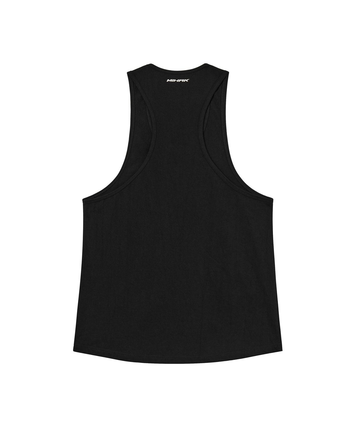 미학(MIHAK) 스폰서 로고 딥 슬리브리스 (BLACK)