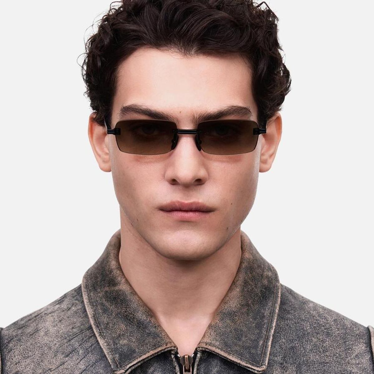 치미(CHIMI) 림리스 패러렐 RIMLESS PARALLEL HAZEL