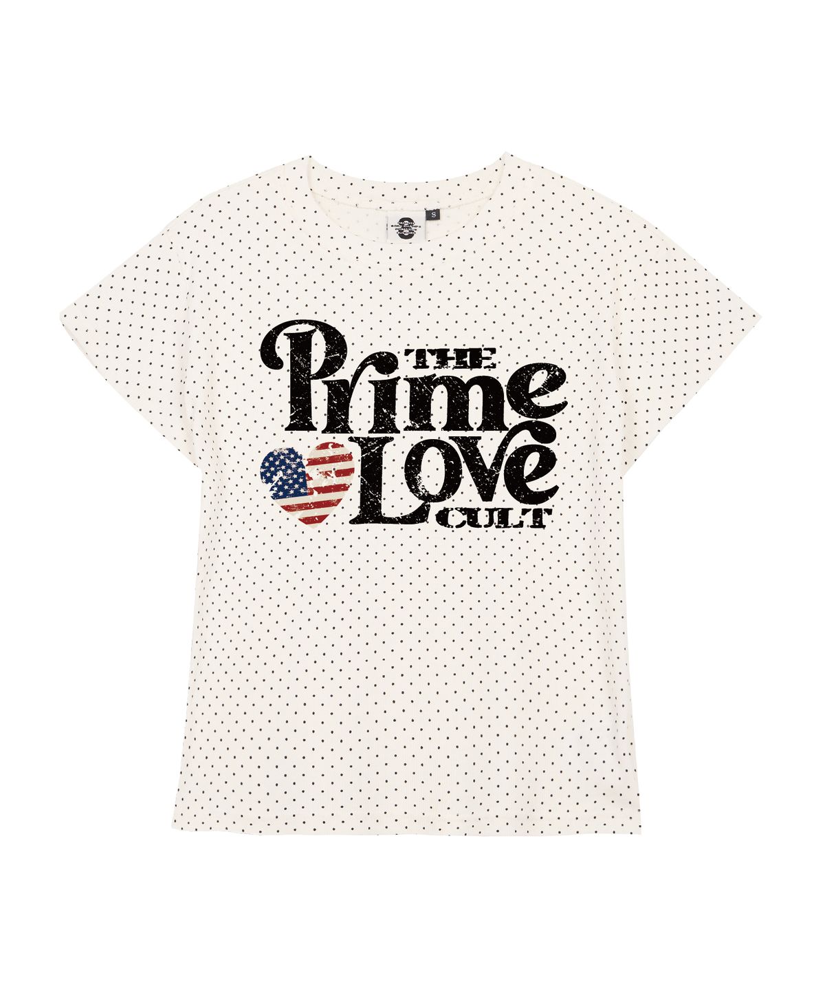 프라임에이트(PRIMATE) DOT NOON 여성 땡땡이 반팔티셔츠 3 COLORS