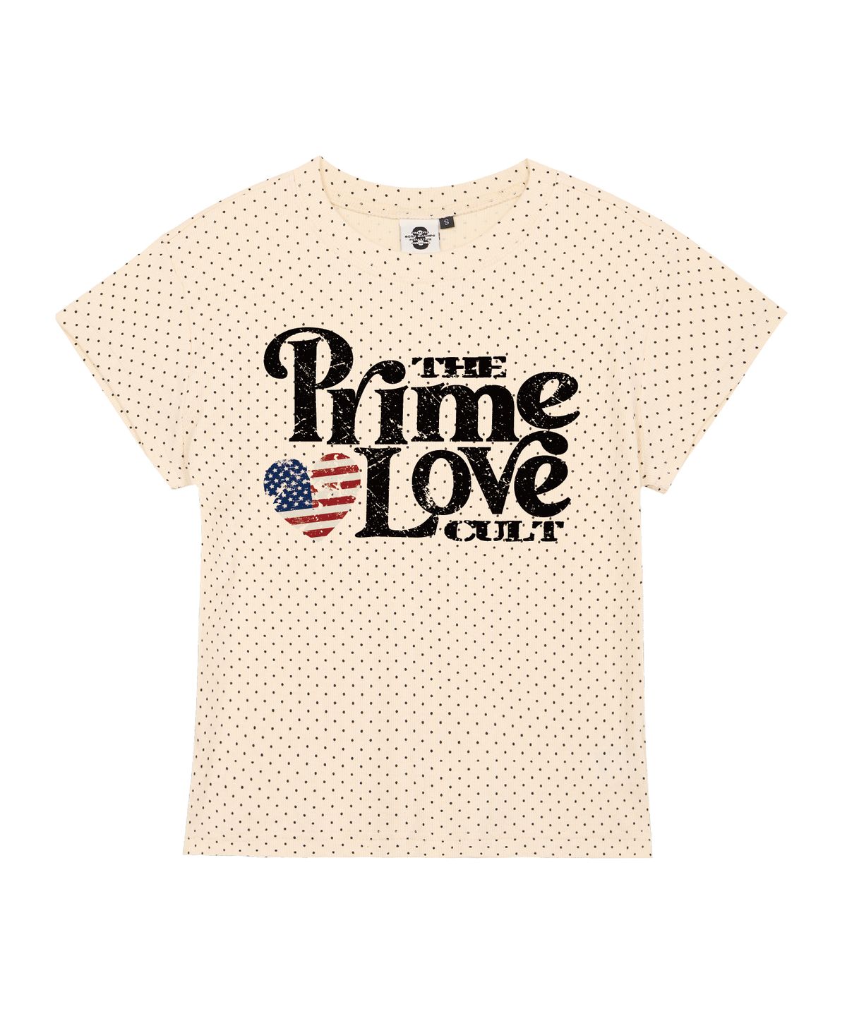 프라임에이트(PRIMATE) DOT NOON 여성 땡땡이 반팔티셔츠 3 COLORS