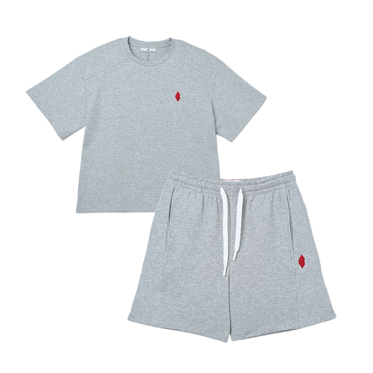 바르도(BARDOT) COMFORT LIP LOGO TEE & HALF PANTS SET